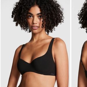 Pink Loungin Lightly Lined Bra M